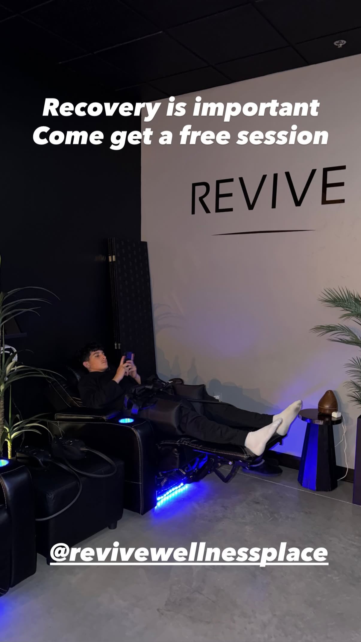 REVIVE WELLNESS PLACE Facebook ad: Your Wellness Reset Starts Here