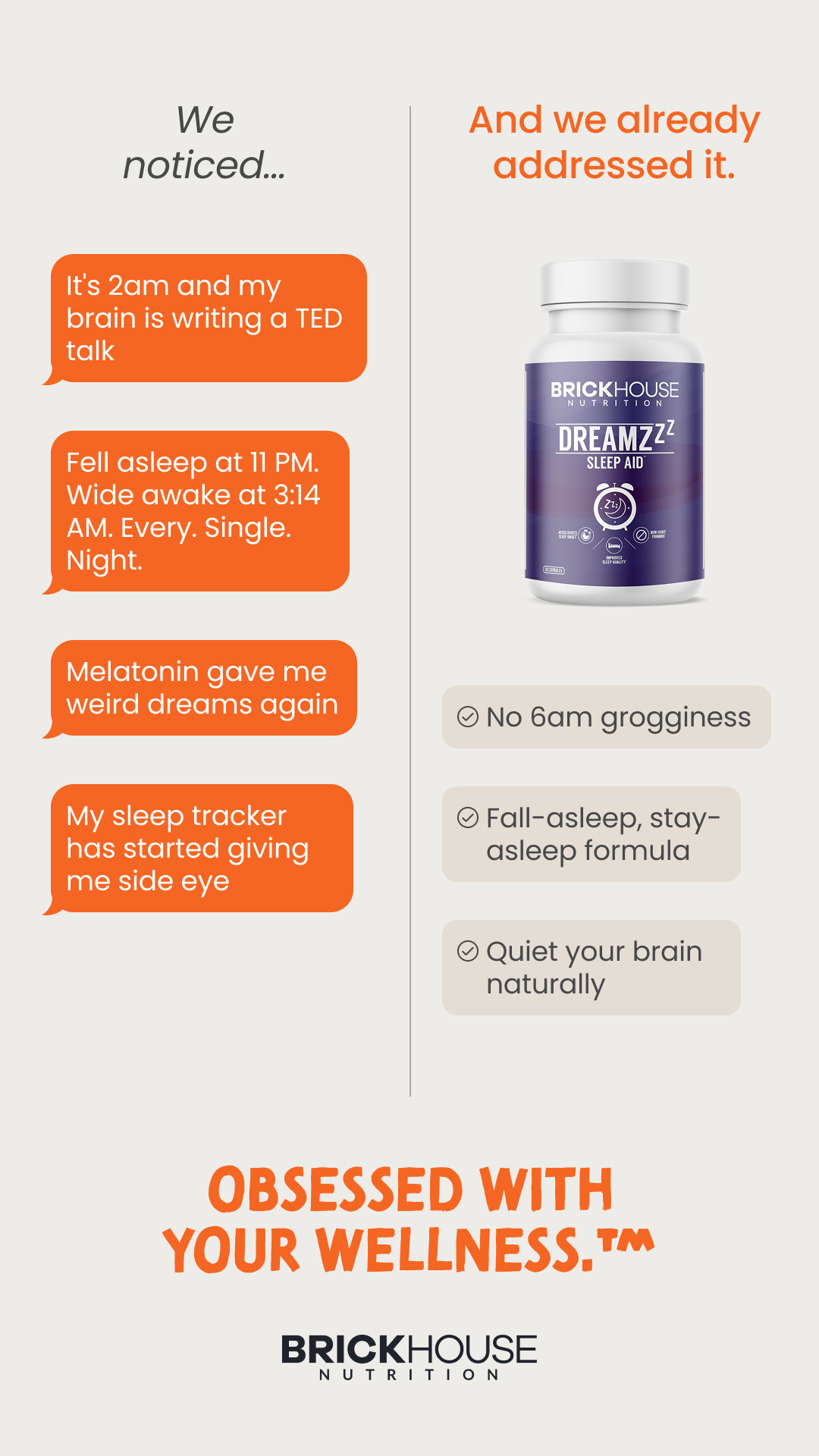 BrickHouse Nutrition Facebook ad