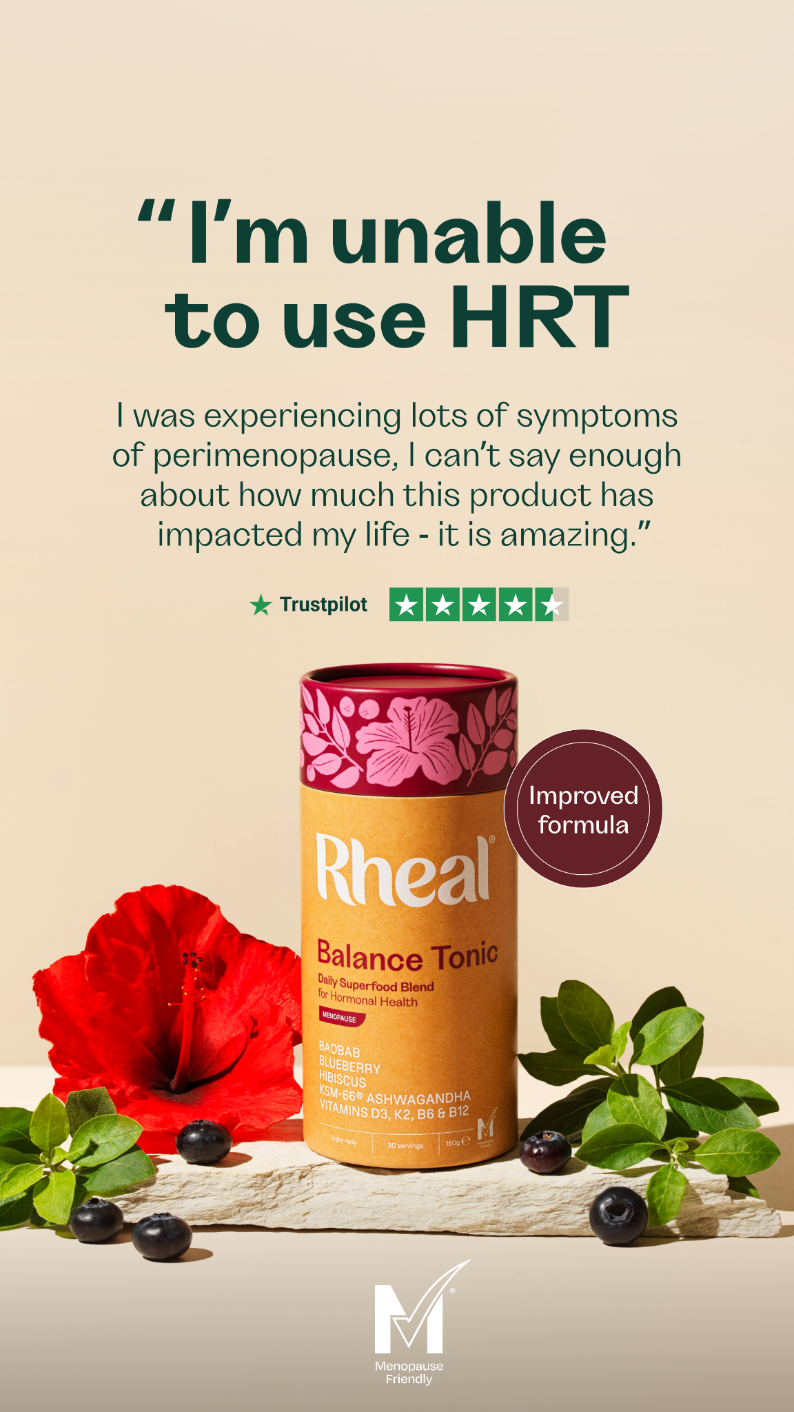 Rheal Facebook ad
