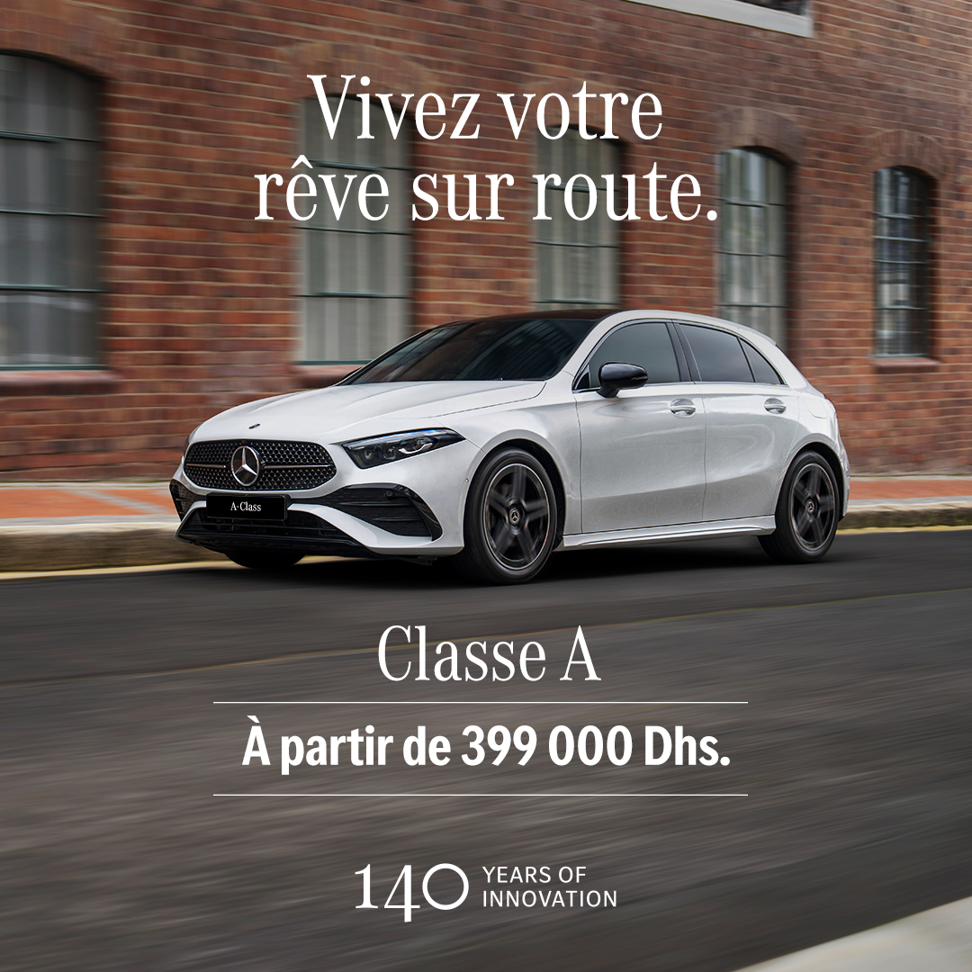 Mercedes-Benz Maroc Facebook ad from May 20, 2026