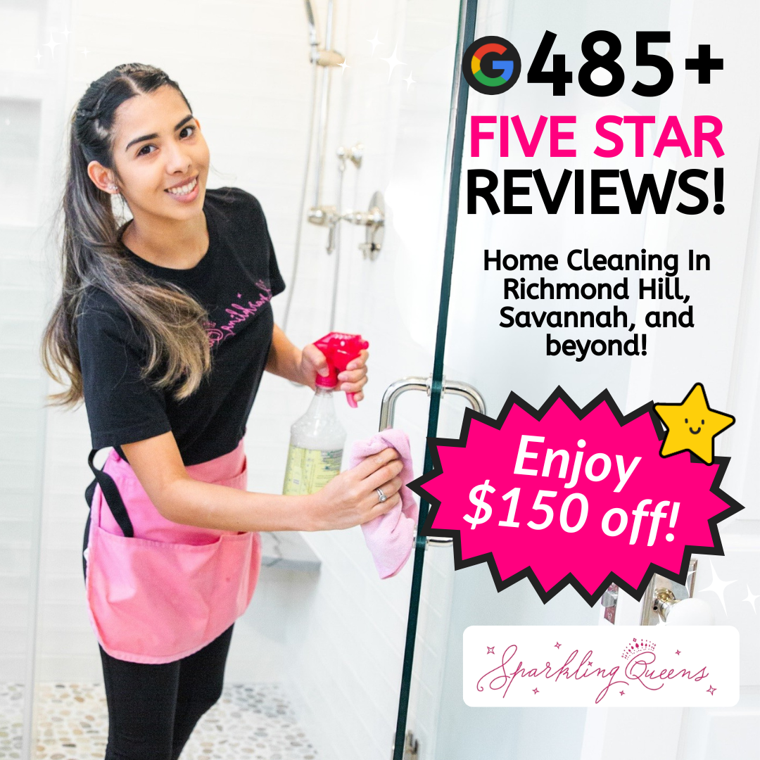 Sparkling Queens Cleaning Facebook ad from Mar 20, 2026