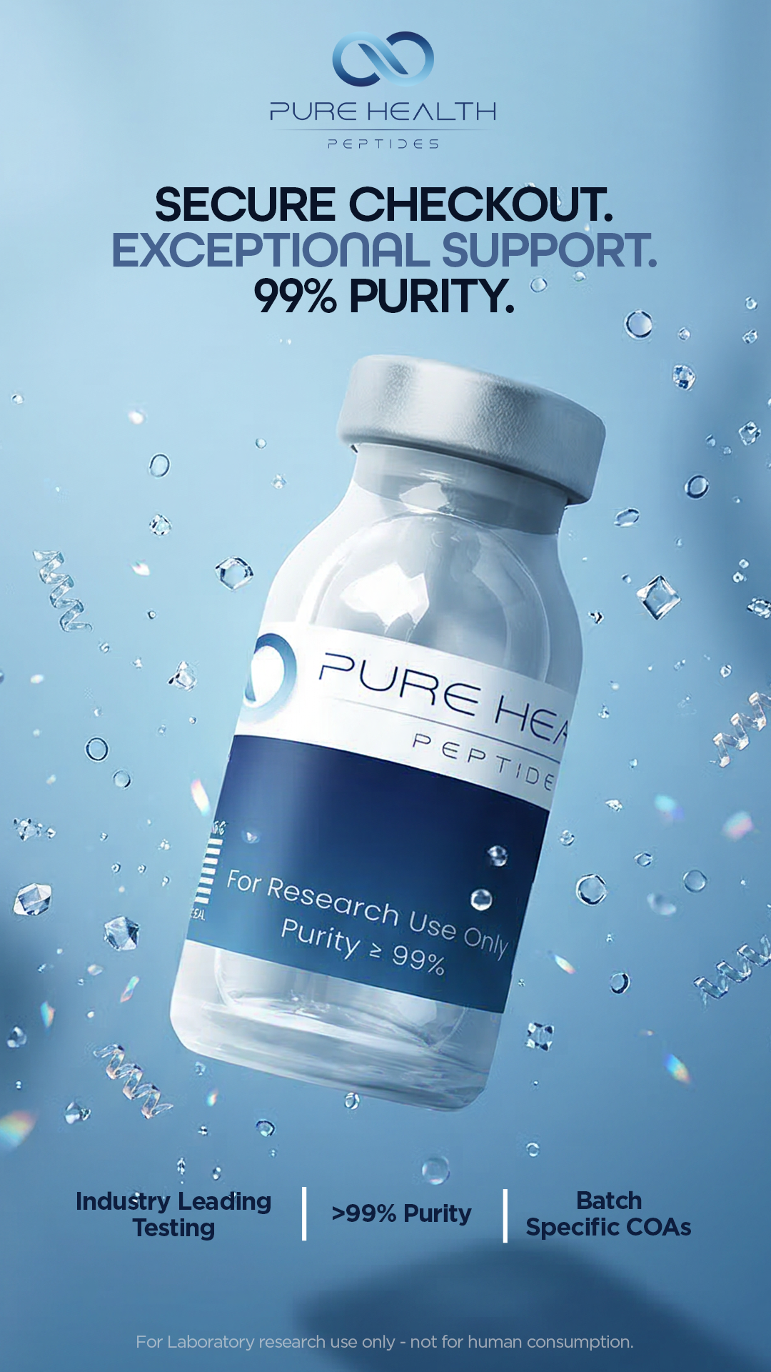 Pure Health Peptides Facebook ad