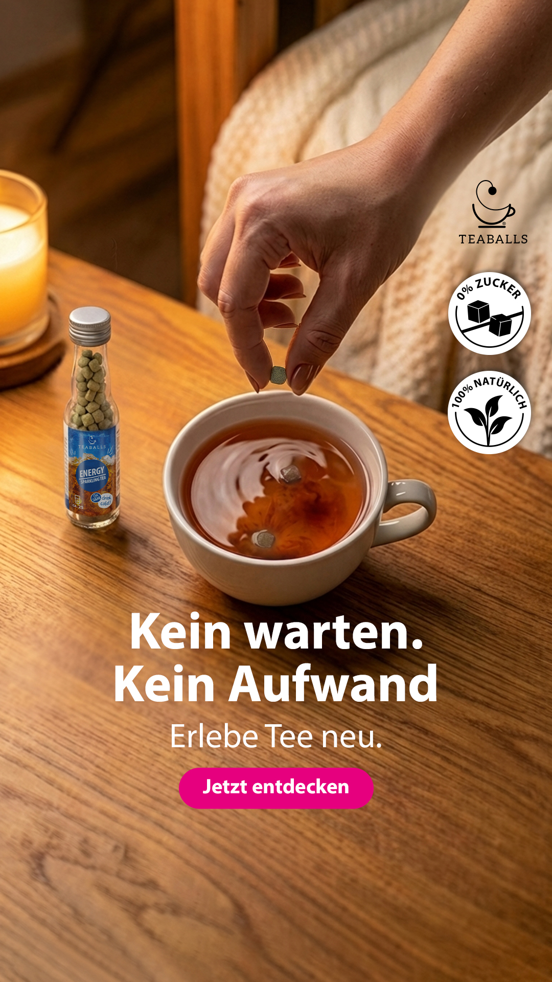 Teaballs Facebook ad