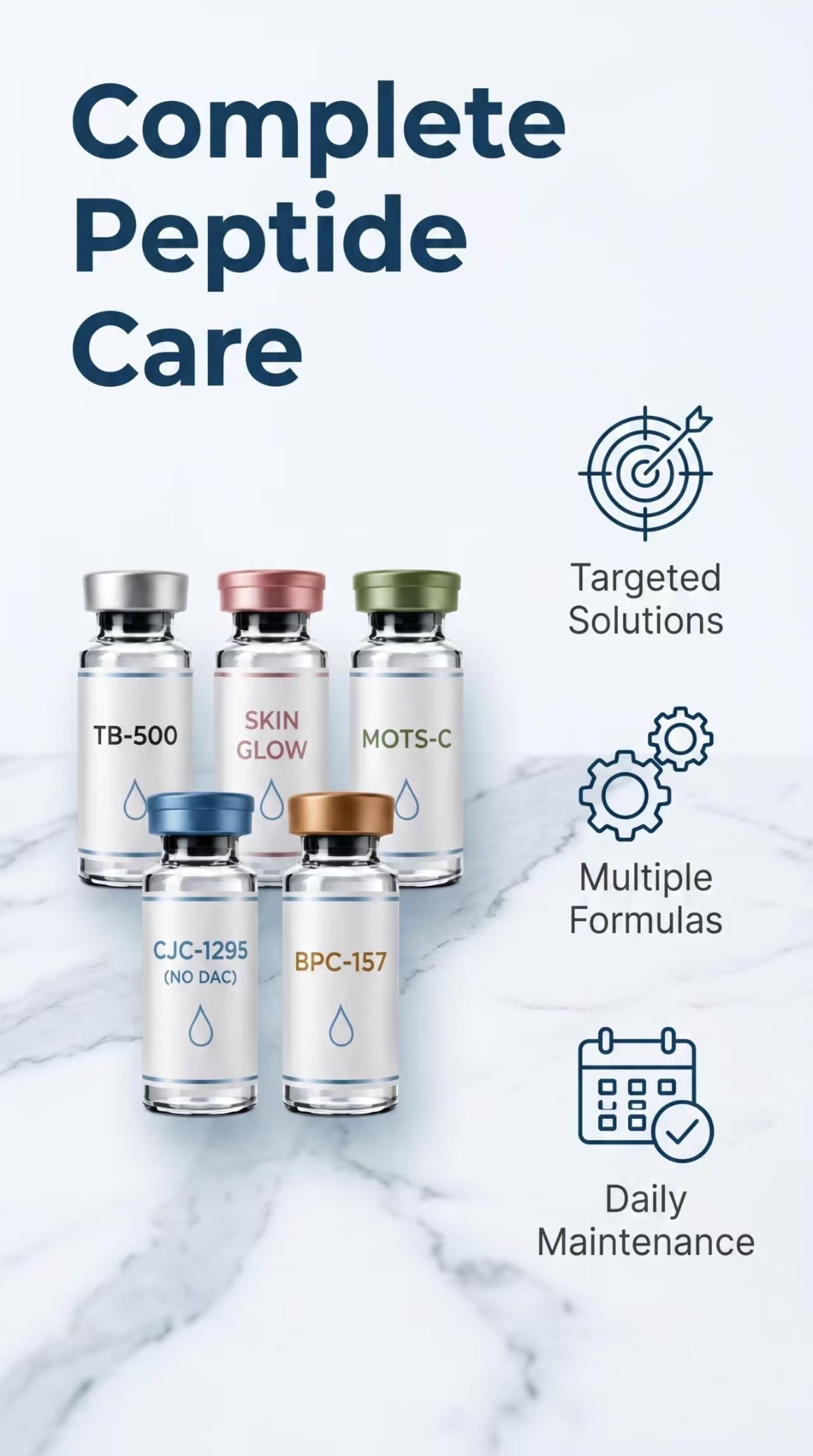 Peptide Go Facebook ad from Aug 15, 2026