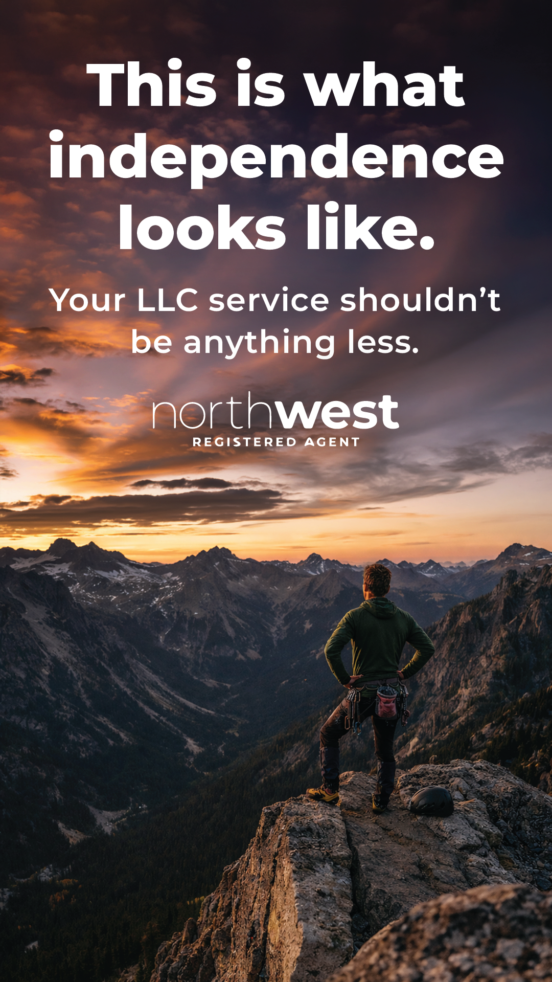 Northwest Registered Agent Facebook ad