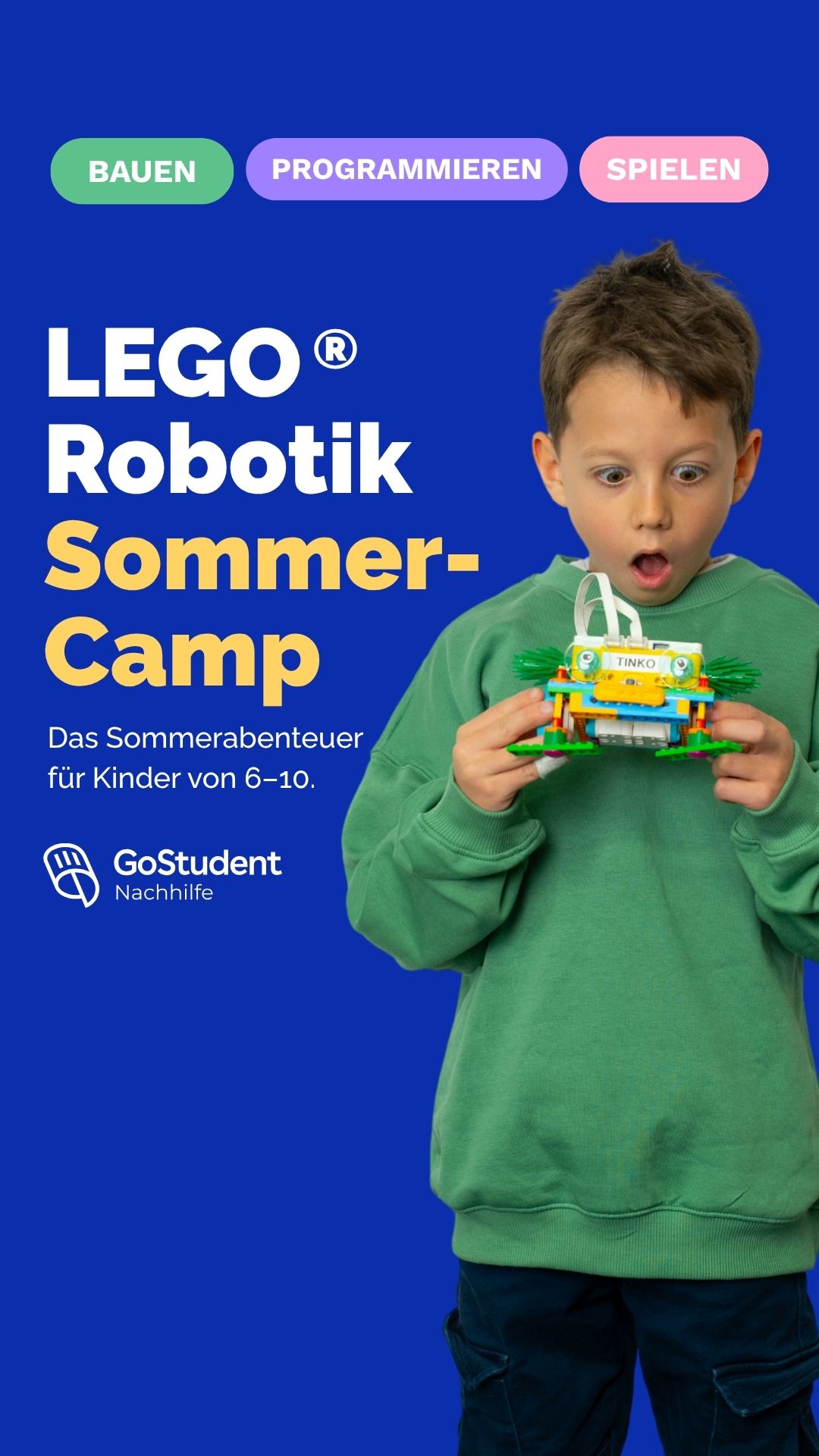 GoStudent Facebook ad from May 8, 2026