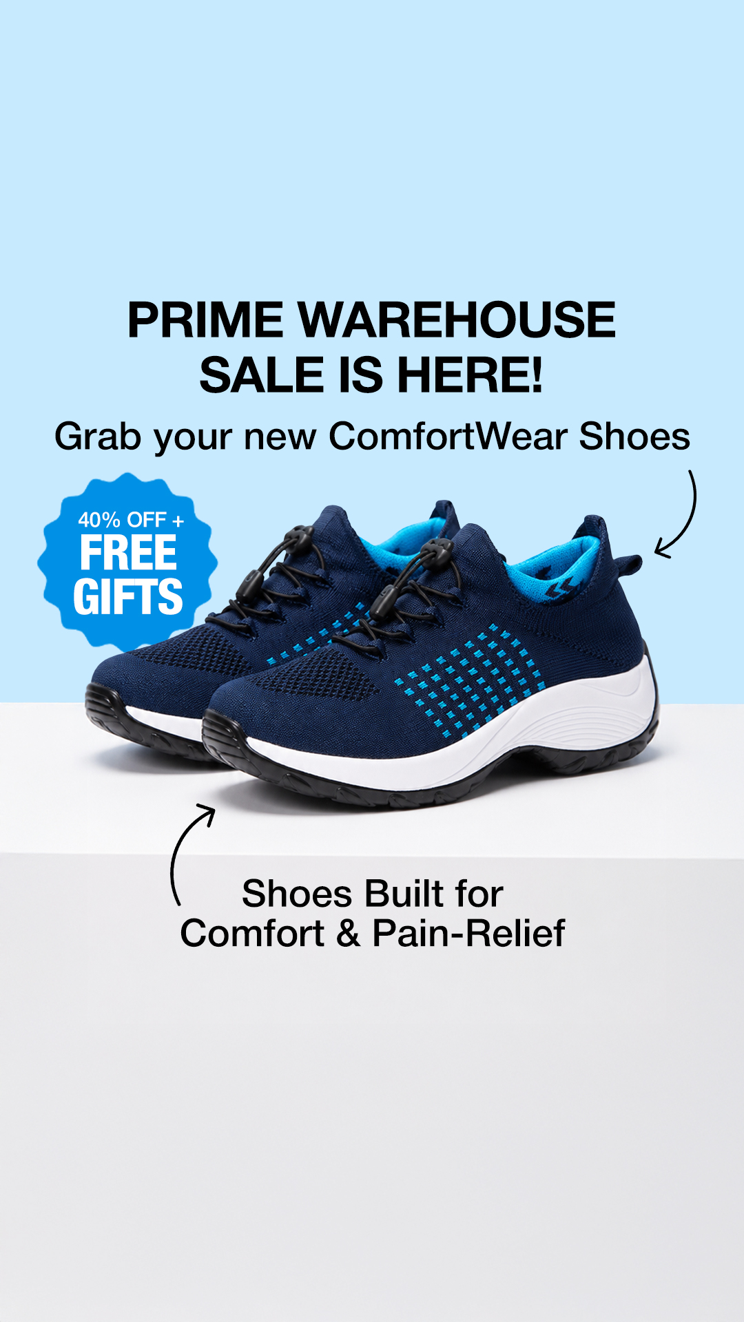 ComfortOrtho Shoes Facebook ad