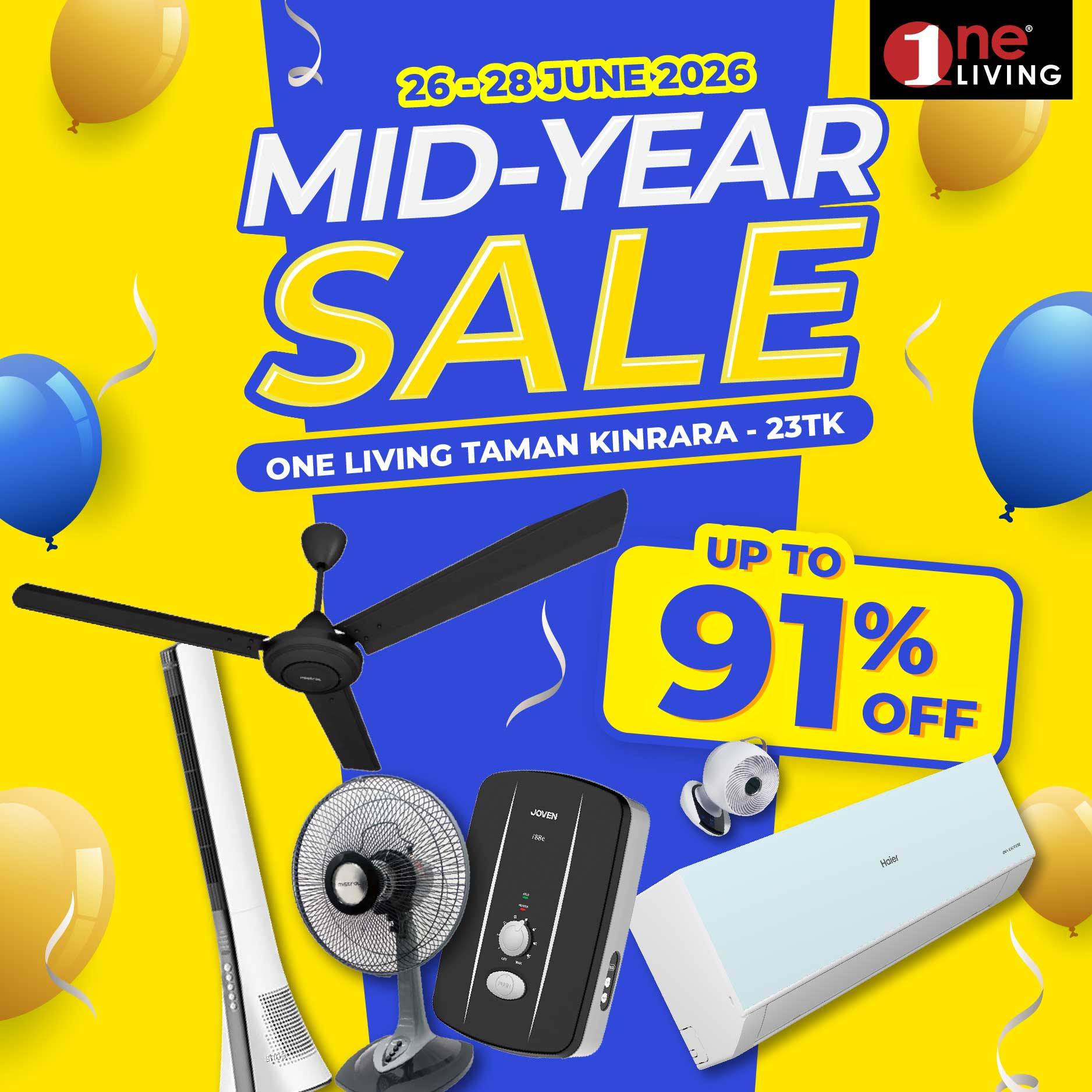 One Living Malaysia Facebook ad: Stay cool this June!