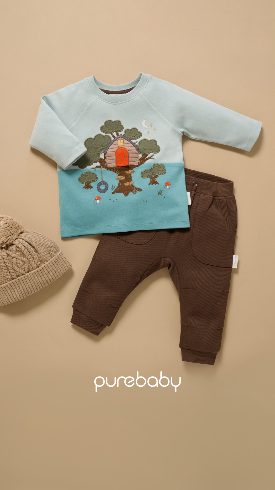 Purebaby Facebook ad
