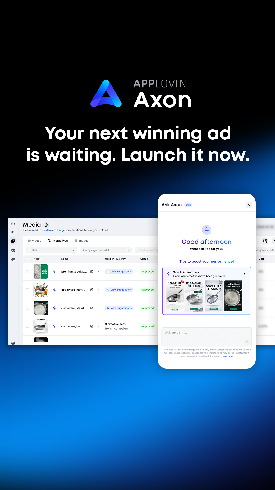 Axon.AI Facebook ad