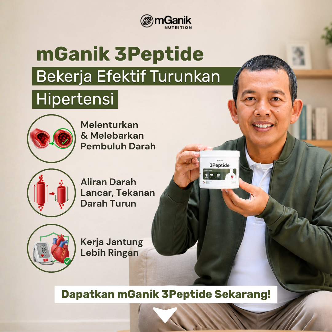 mGanik 3Peptide Tensi Normal Facebook ad