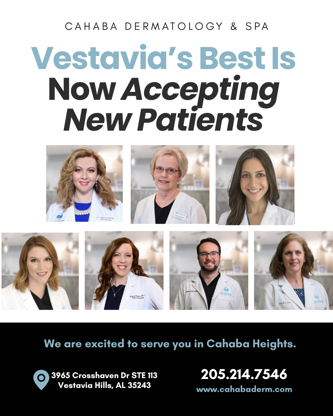 Cahaba Dermatology & Skin Health Center Facebook ad