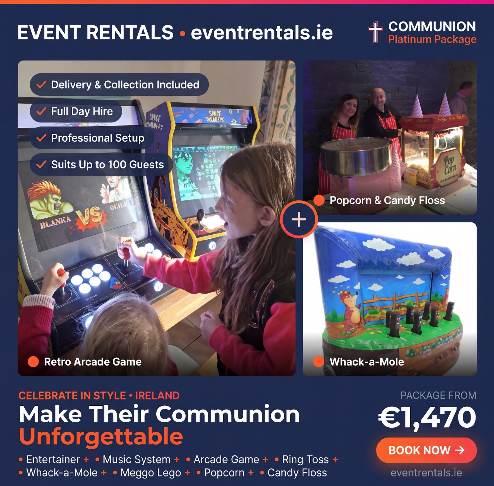 Fusion Events Facebook ad