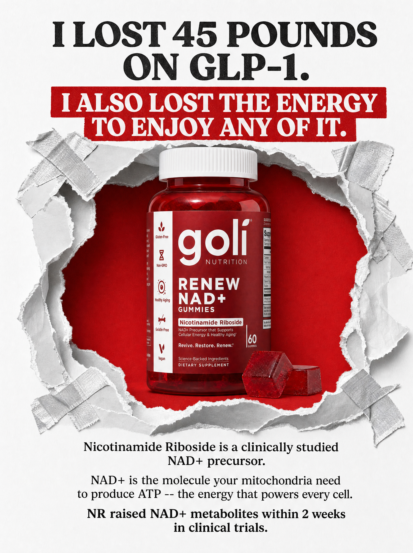 Goli Facebook ad