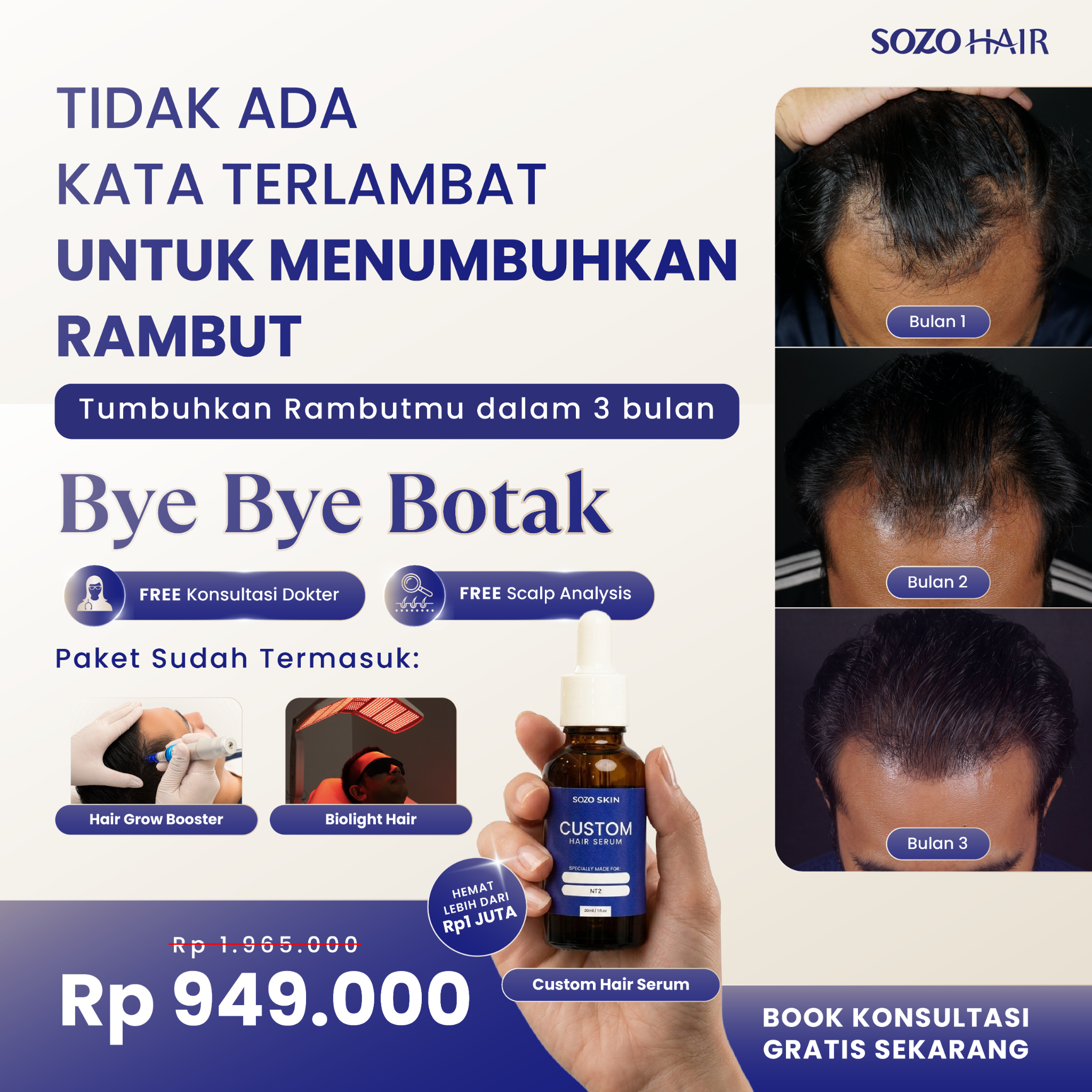 Sozo Skin Clinic Facebook ad