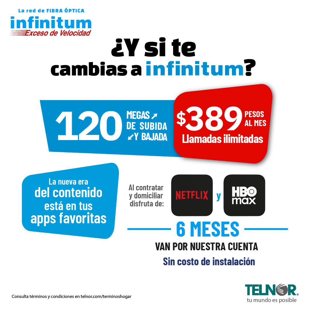 Telnor Facebook ad: ¡Dale clic y contrata!