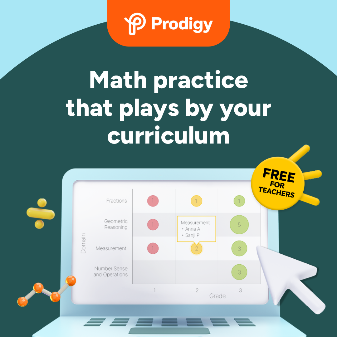 Prodigy Education Facebook ad: Game-based math learning