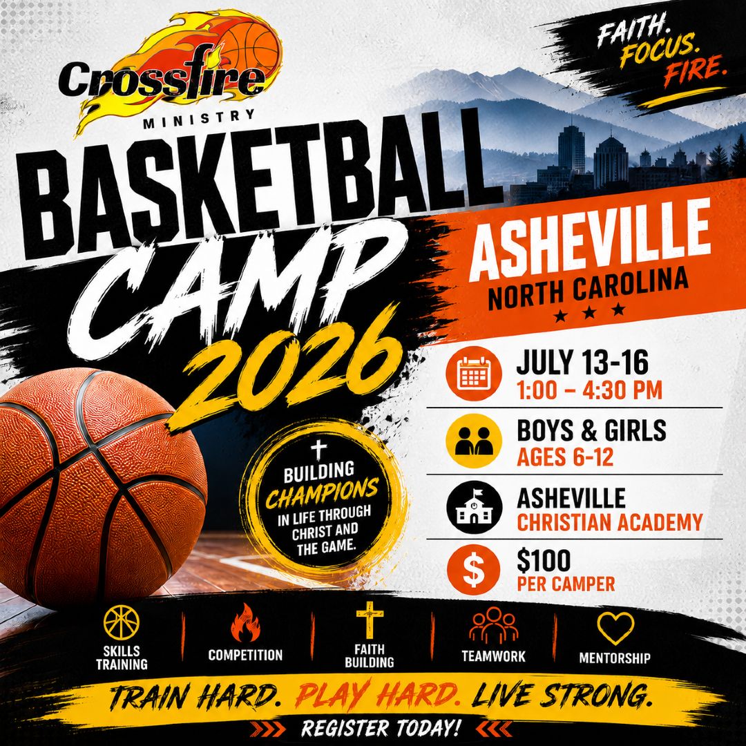 Crossfire Ministry Facebook ad: Crossfire Basketball Camp - Crossfire Ministry