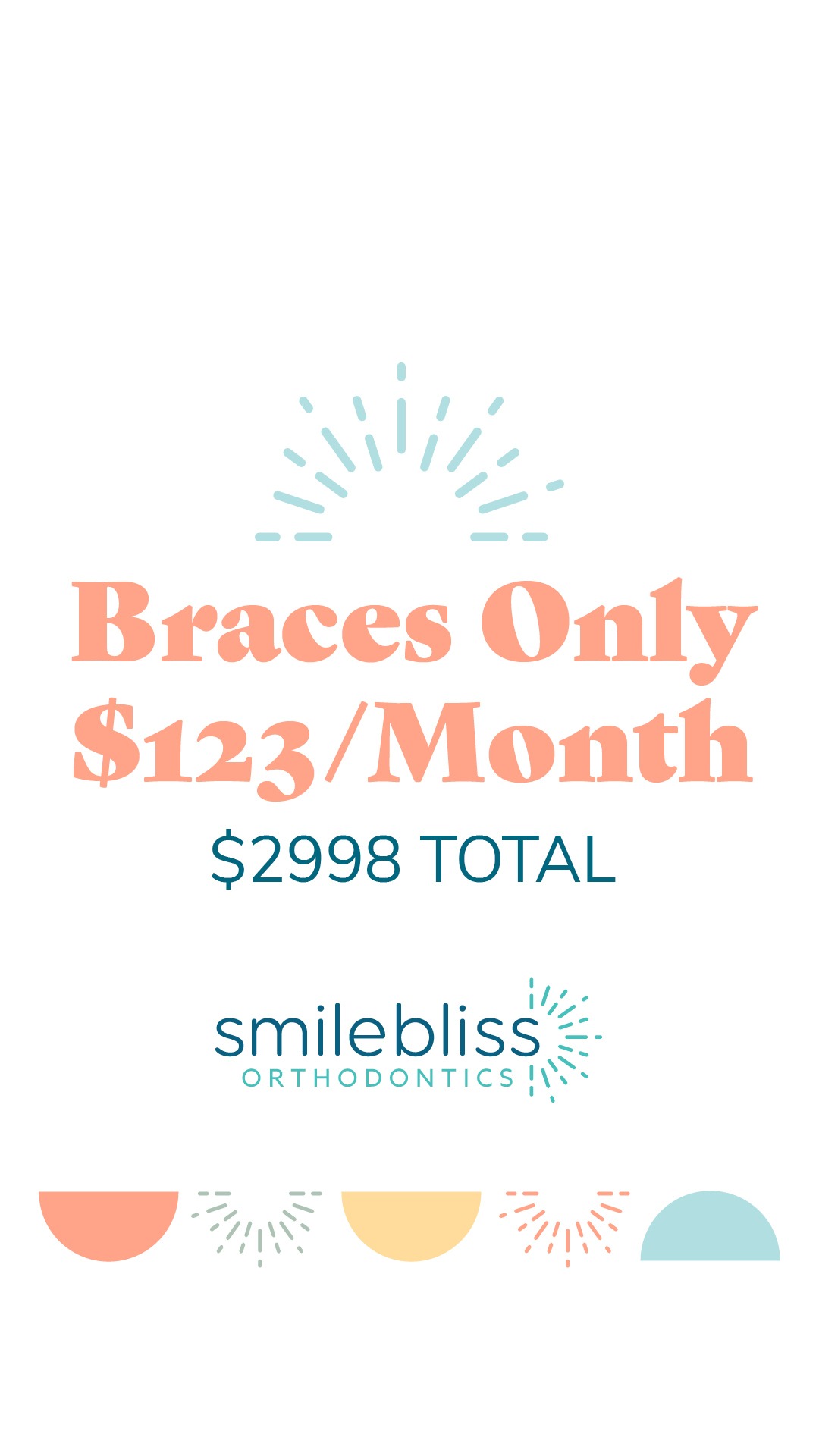 Smilebliss Orthodontics Facebook ad