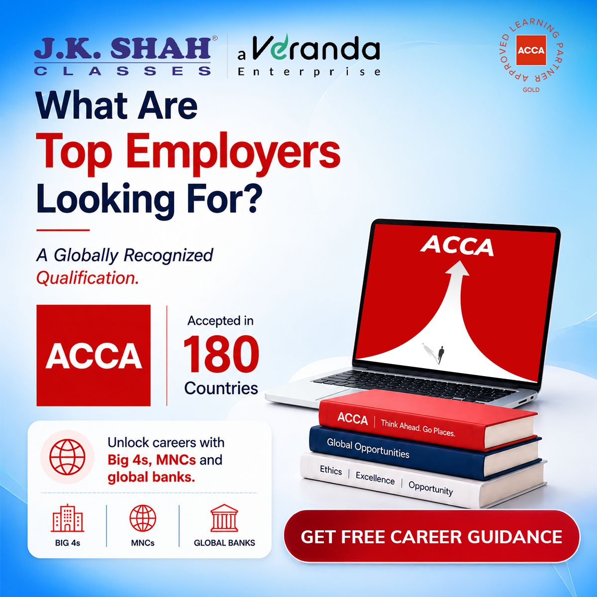 J.K.Shah Classes Facebook ad: Join India’s Most Trusted ACCA Coaching Classes!