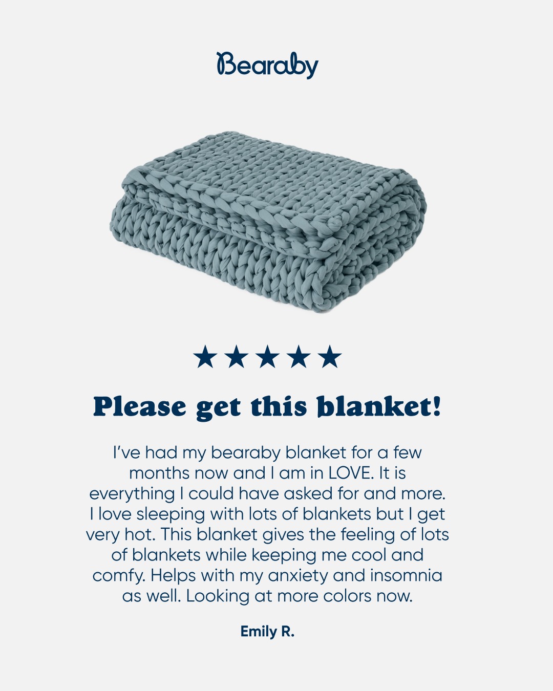 Bearaby Facebook ad