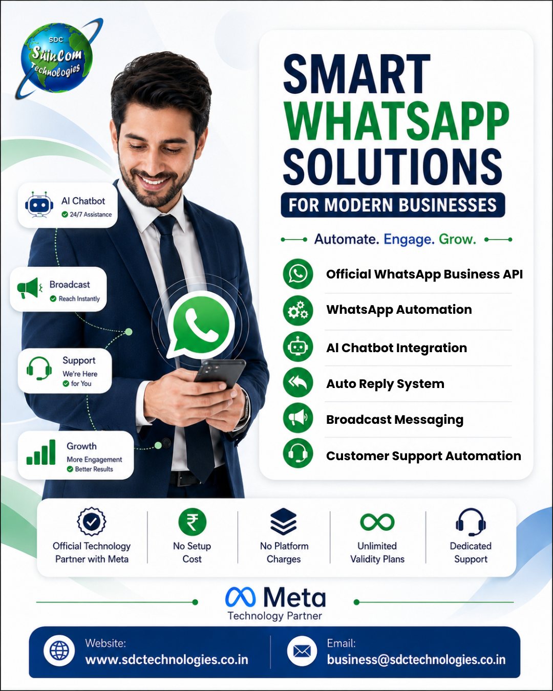 Shiv.com Technologies Navi Mumbai Facebook ad: Smart WhatsApp Automation for Modern Businesses