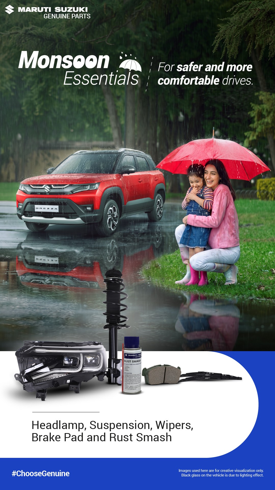 Maruti Suzuki Genuine Parts and Accessories Facebook ad