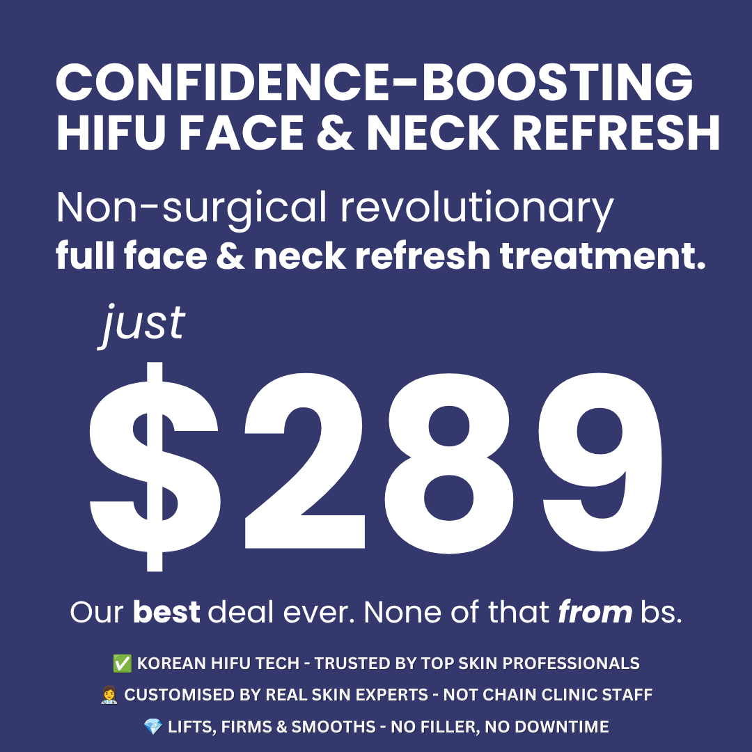 Natural Health and Beauty with Endermologie Facebook ad: Bentleigh clinic. $289. Real HIFU.