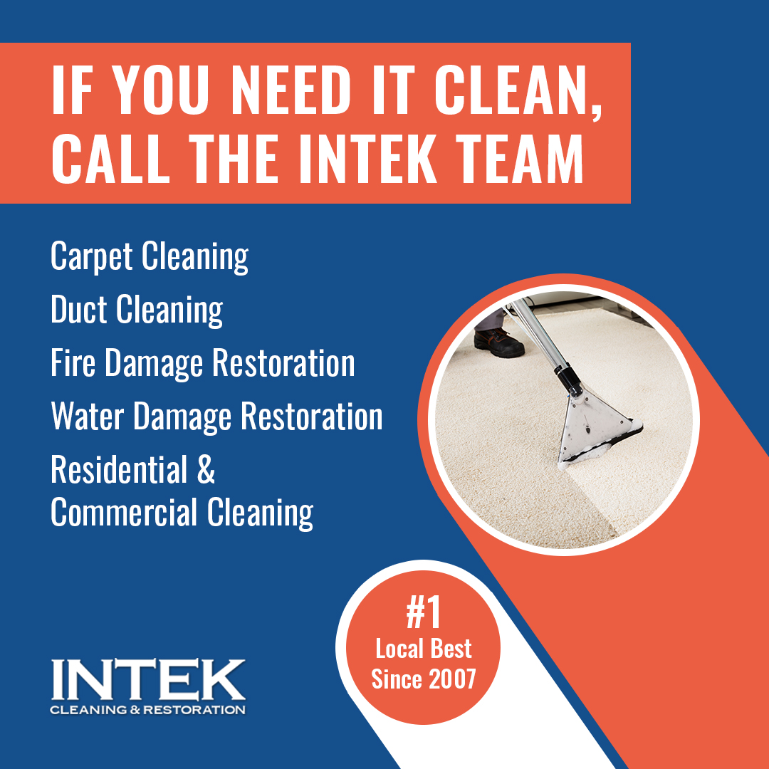 Intek Cleaning & Restoration Facebook ad