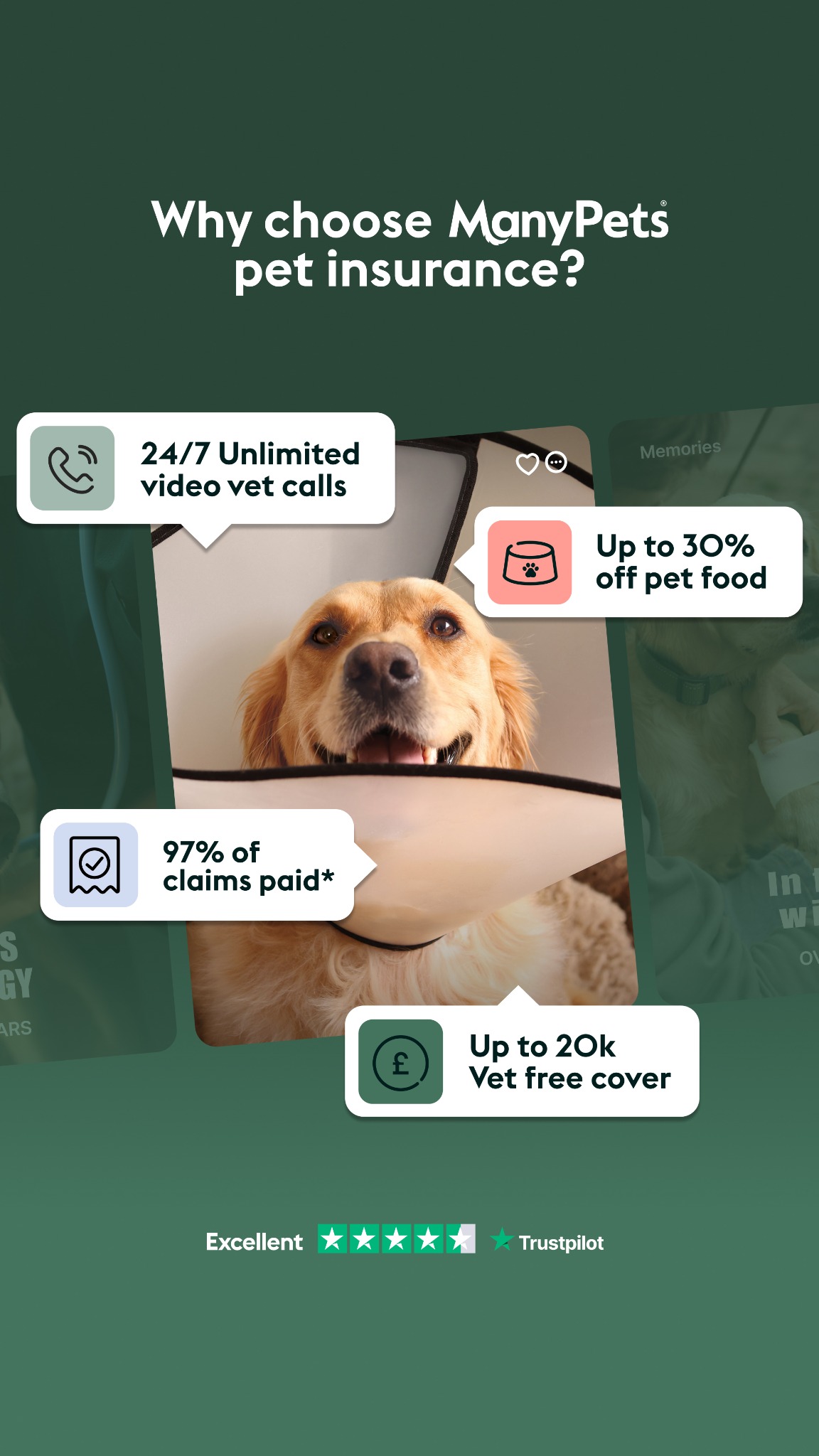 ManyPets UK Facebook ad