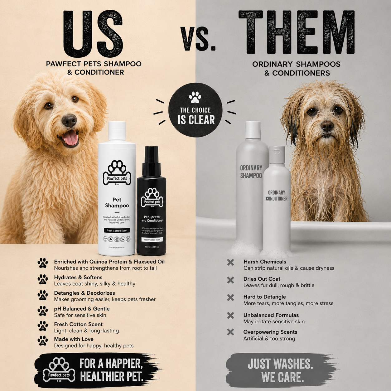 Pawfect pets and co  Facebook ad