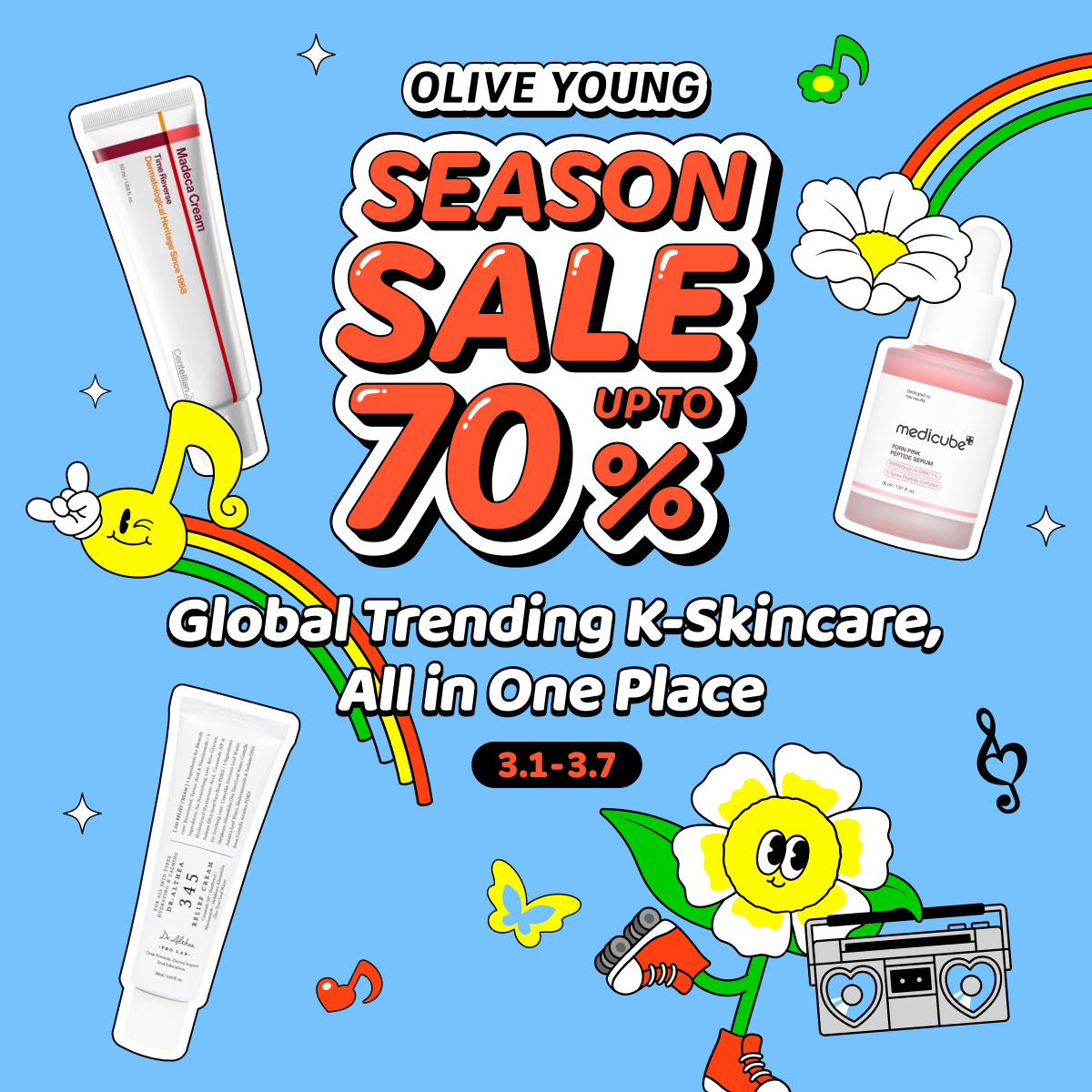 OLIVE YOUNG Global Facebook ad