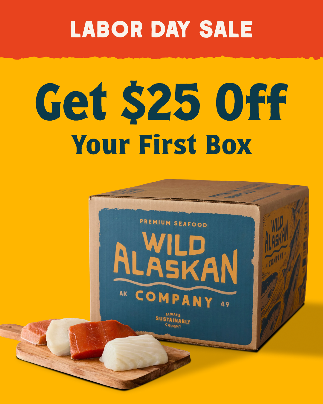 Wild Alaskan Company Facebook ad