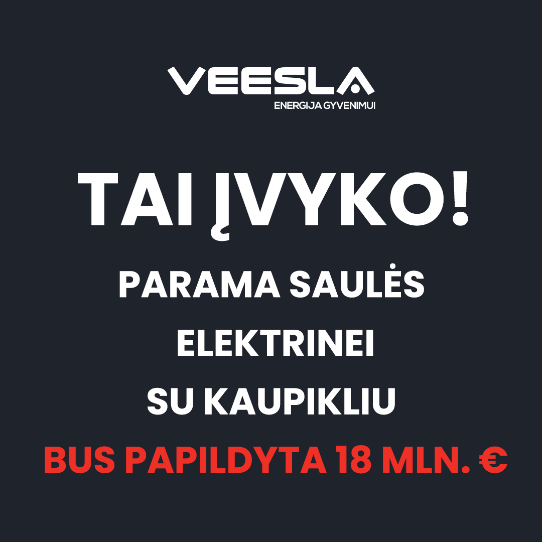 Veesla Facebook ad: Sprendimas Jūsų namams!