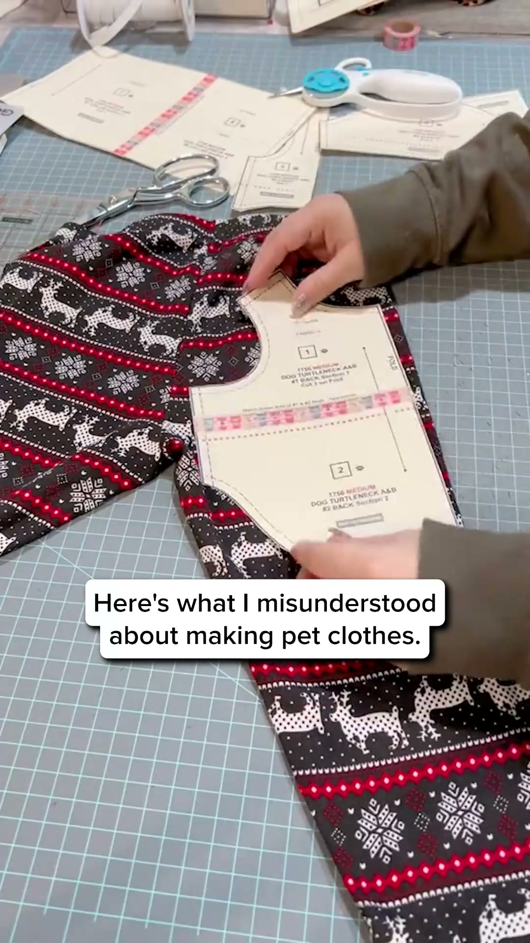 Knitting Art Studio Facebook ad: 100+ Pet Sewing Patterns for $27