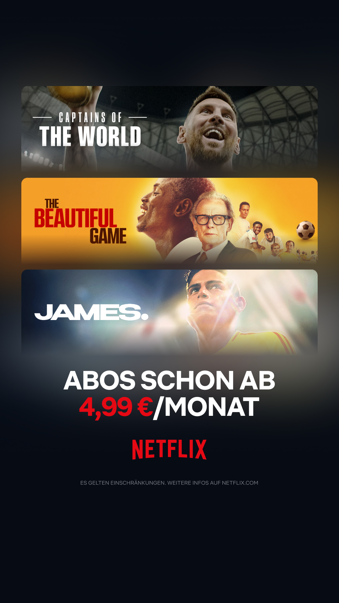 Netflix Facebook ad