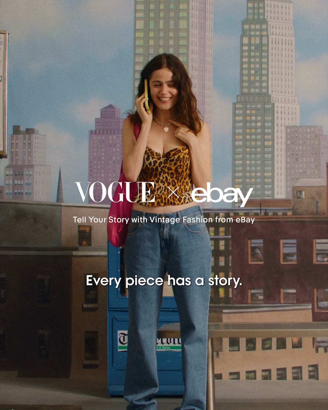 Vogue Facebook ad: Vogue x eBay: Starring Molly Gordon