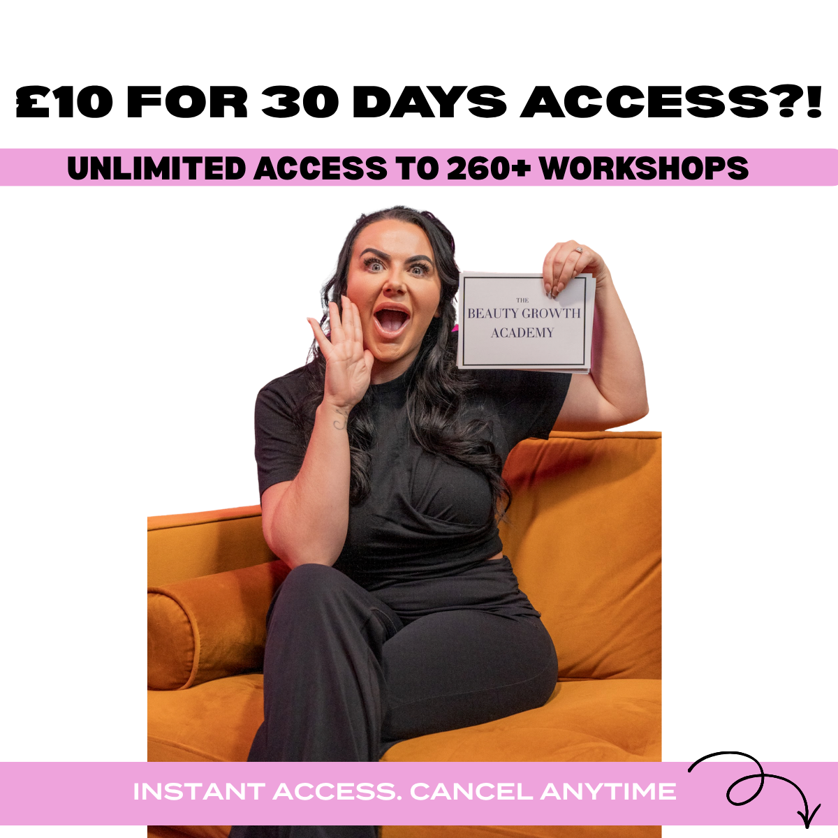 Beauty Growth Academy Facebook ad