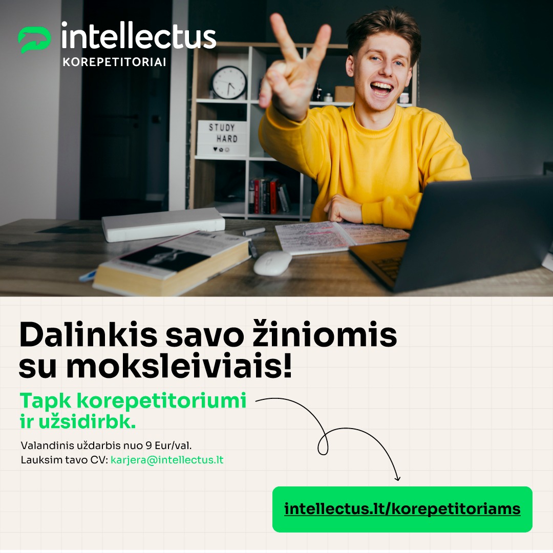 Anglų kalbos mokykla „Intellectus“ Facebook ad
