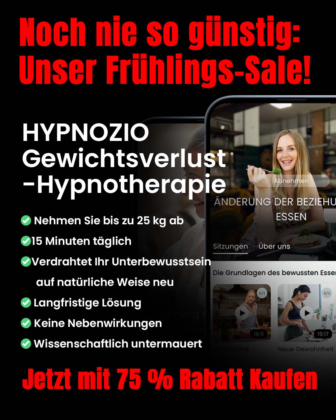 Hypnozio: power of hypnotherapy Facebook ad