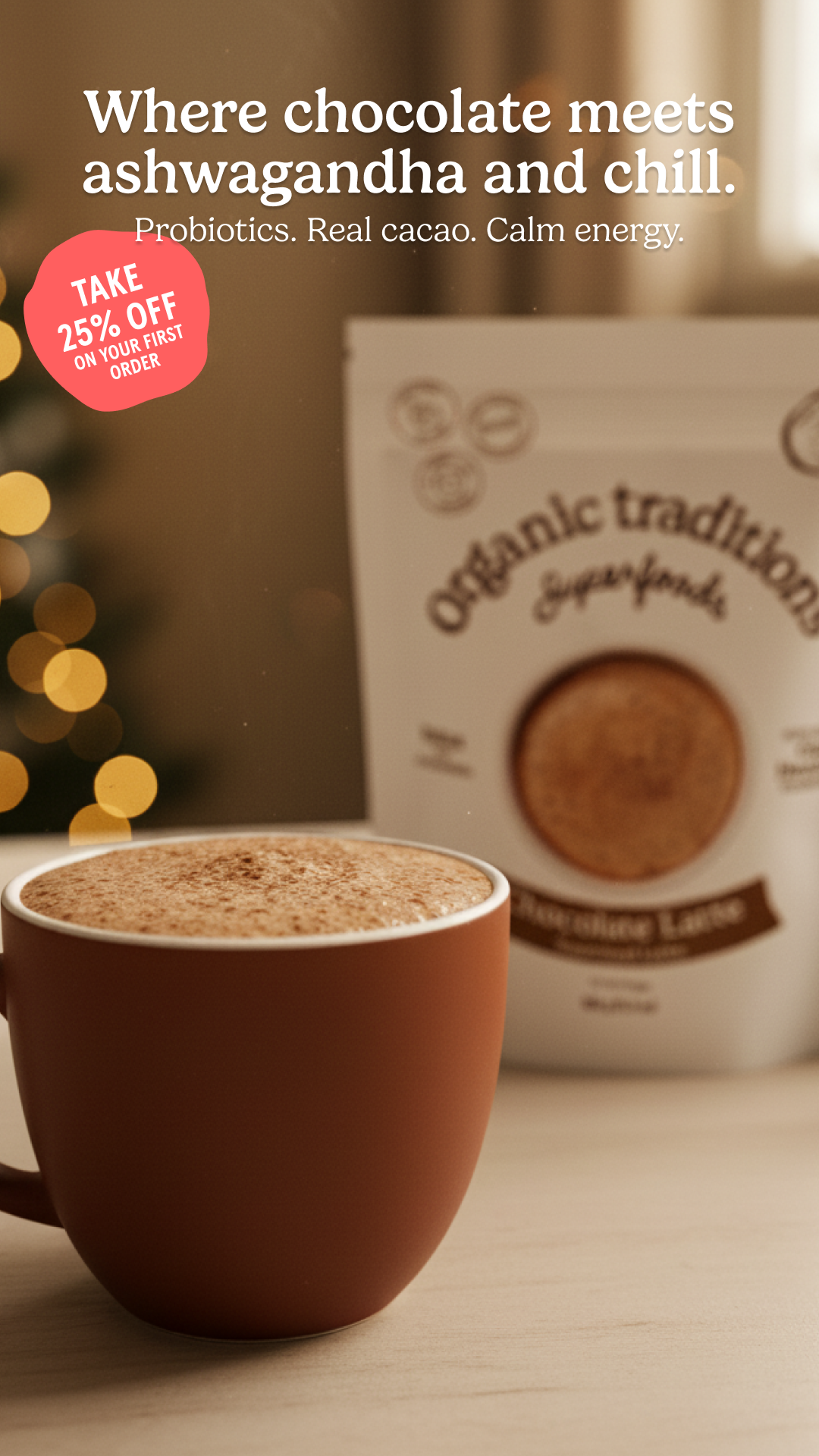 Organic Traditions Facebook ad