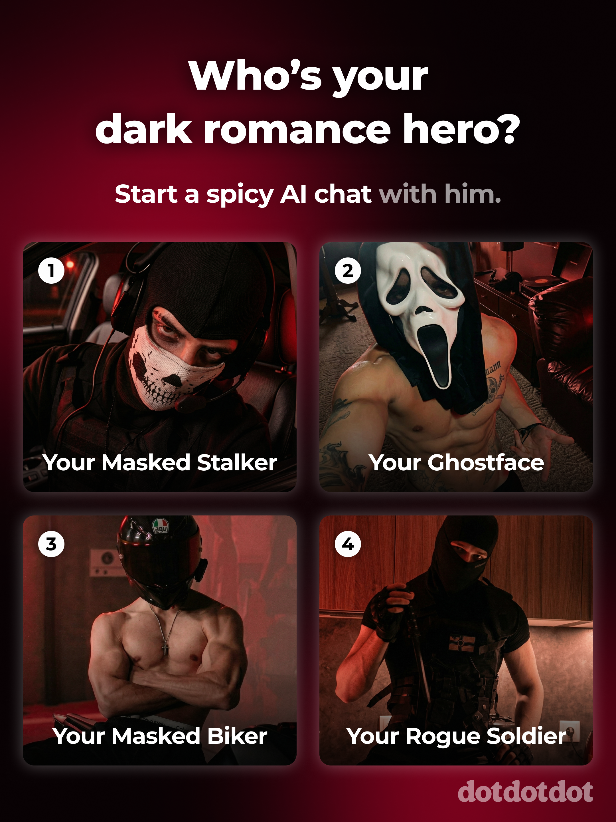 Dotdotdot - AI Boyfriend Roleplay Facebook ad