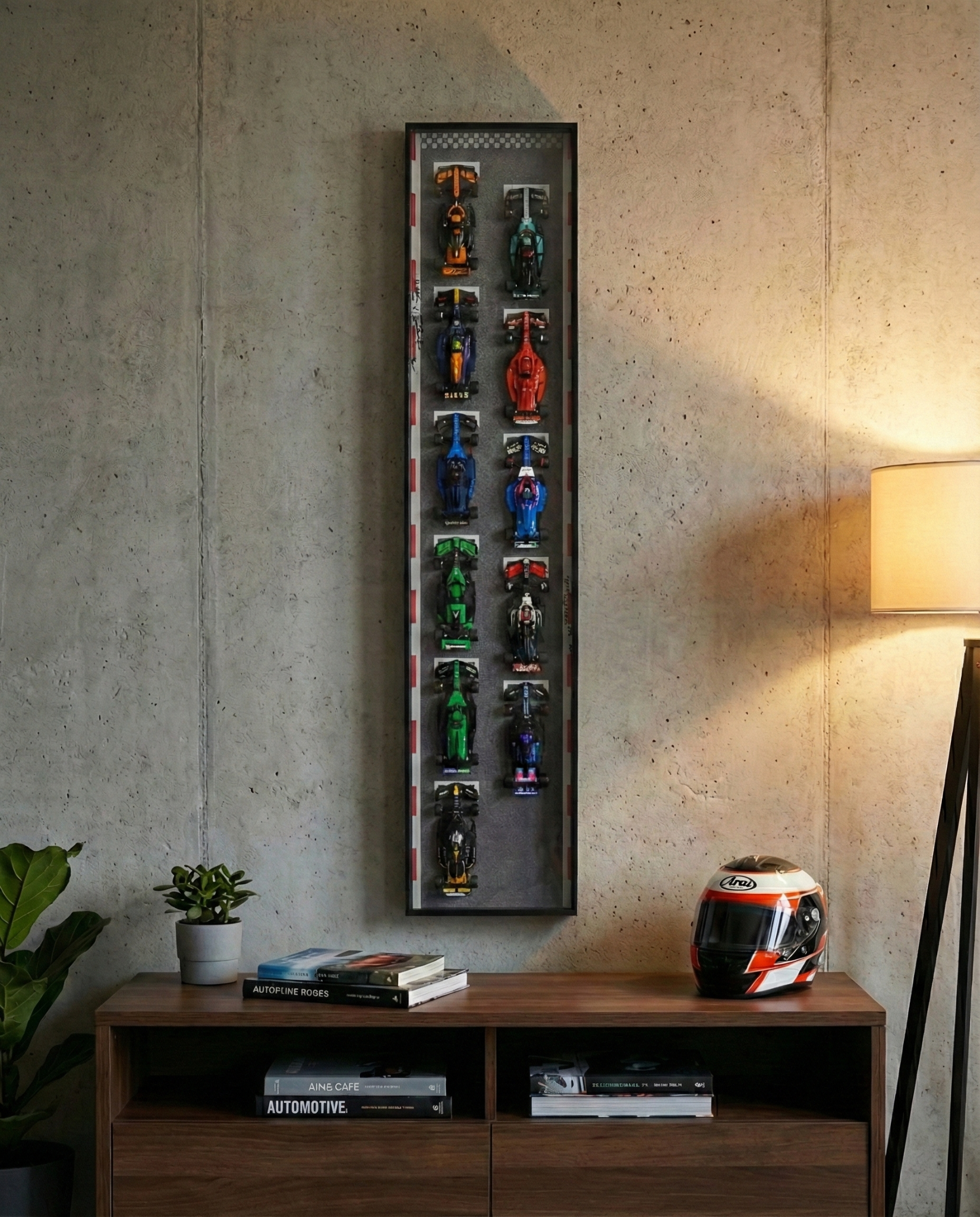 OnBrick Facebook ad: The Ultimate F1 Starting Grid for Your LEGO Collection!