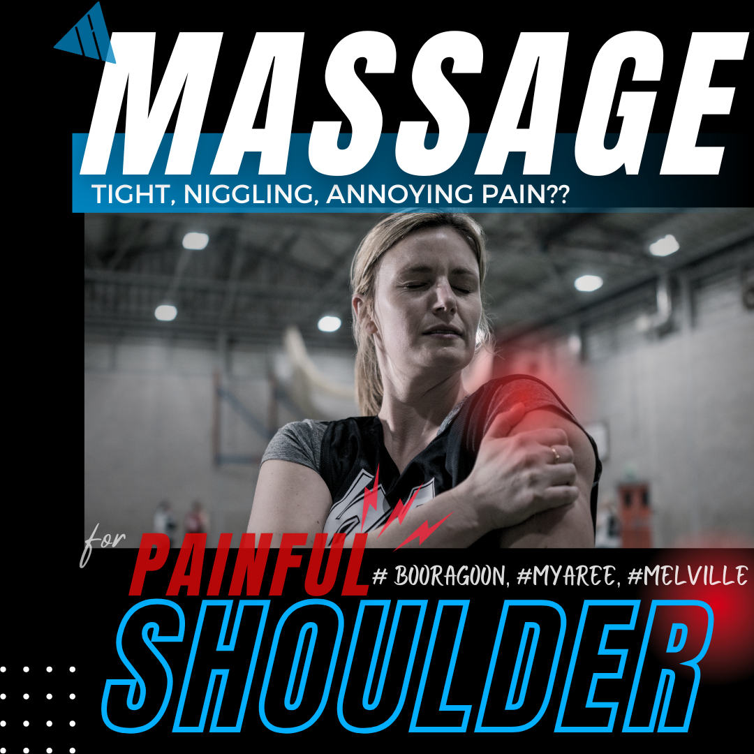Adaptive Massage Facebook ad: Is ๐ฆ๐ต๐ผ๐๐น๐ฑ๐ฒ๐ฟ ๐ฃ๐ฎ๐ถ๐ป or injury affecting yourโฆ