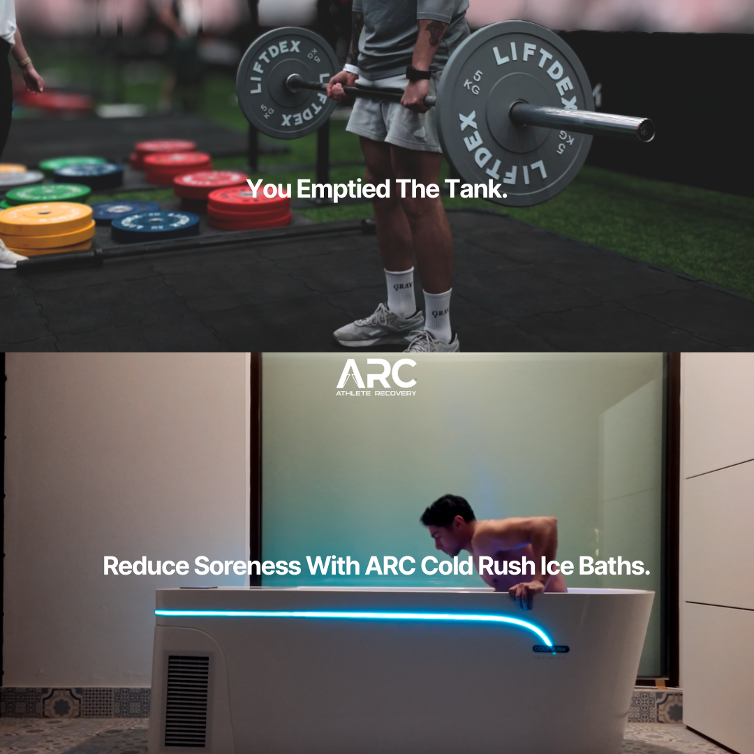 ARC - Athlete Recovery Facebook ad