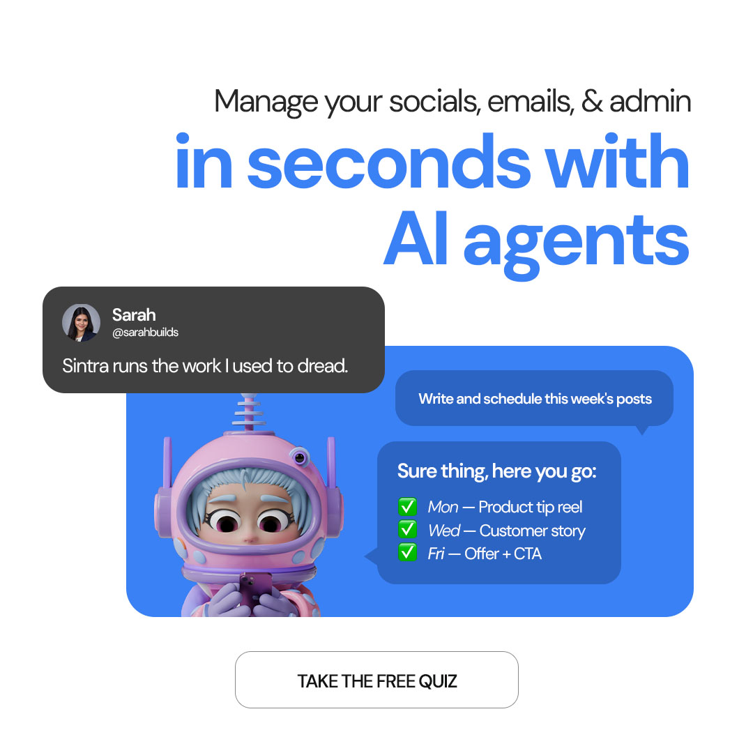 sintra.ai Facebook ad