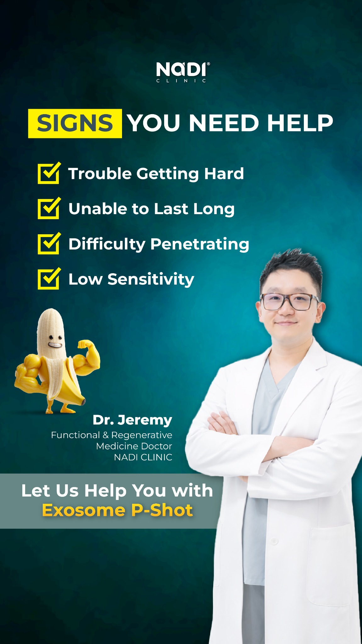 NADI Clinic Facebook ad