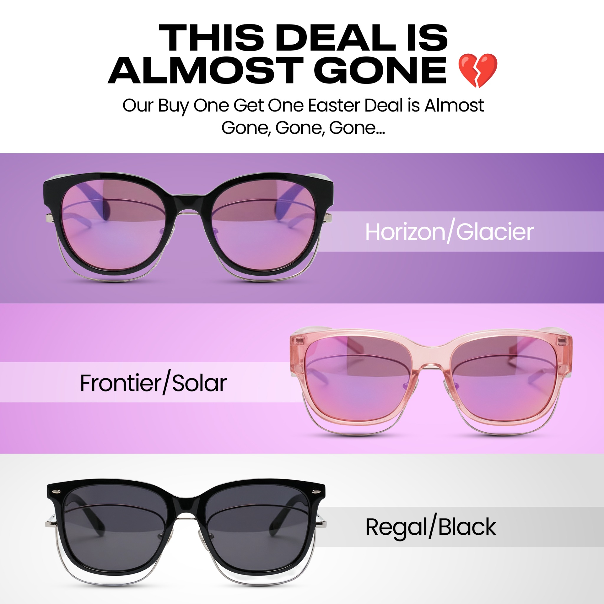 SAINT Eyewear Facebook ad