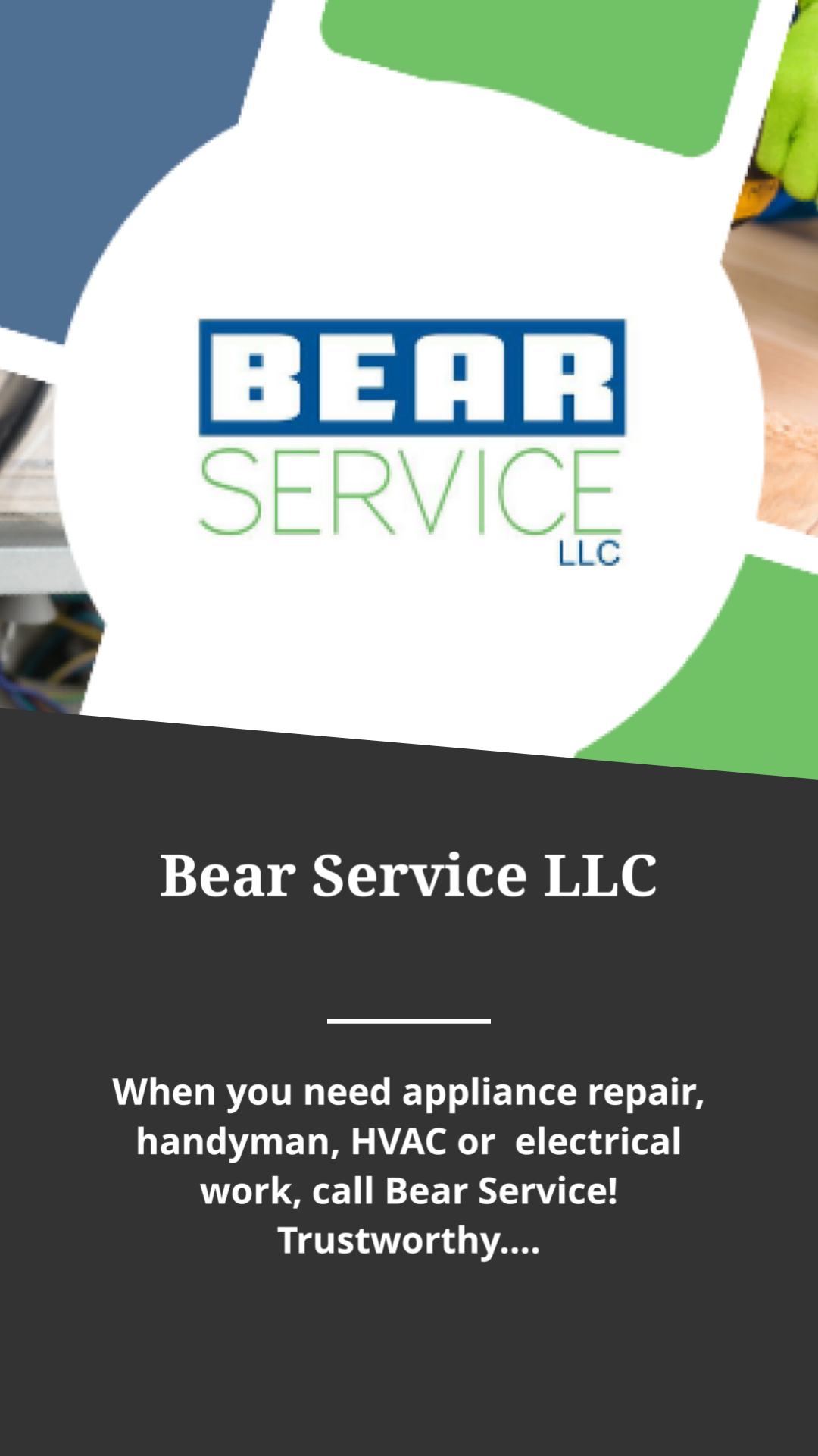 Bear Service LLC Facebook ad from Dec 11, 2025