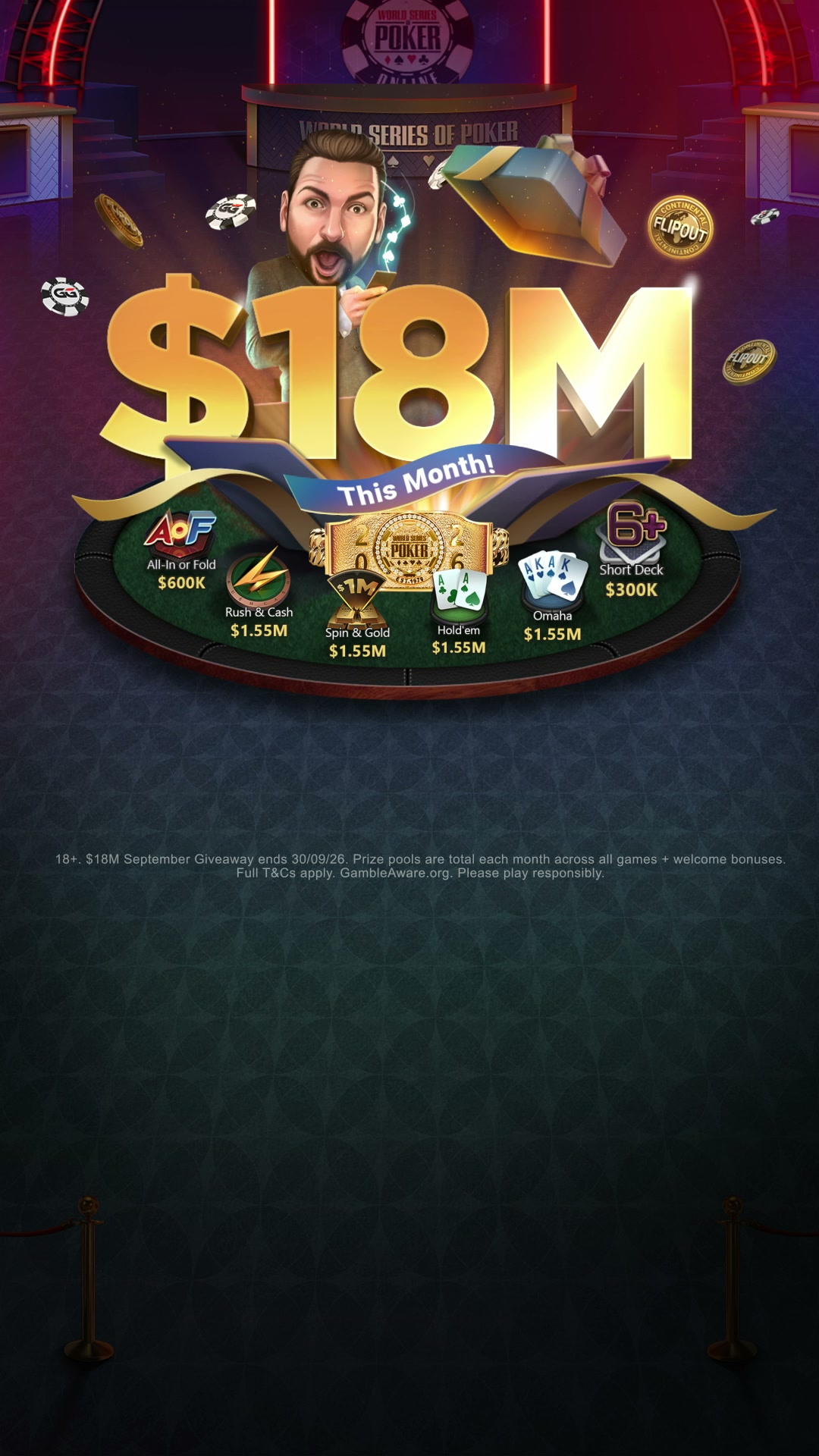GGPoker Facebook ad: Join GGPoker